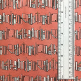 BOOK STACKS (DH8580-CORA-D) - fabric price per 1/4 meter