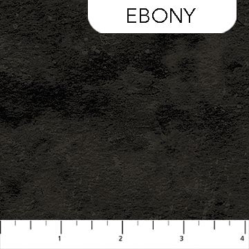 TOSCANA Black - fabric price per 1/4 meter