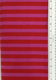 TULA PINK TRUE COLORS TENT STRIPE (PWTP069.PEONY) - fabric price per 1/4 meter