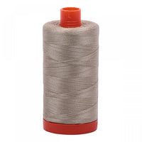 AURIFIL COTTON MAKO THREAD - 50wt (2324 STONE) 1300 MT