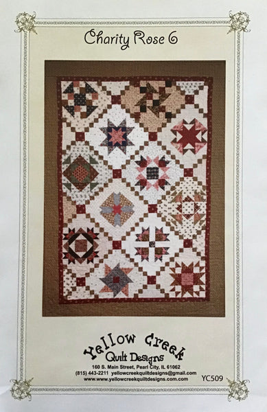 CHARITY ROSE 6 - quilt pattern