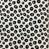 PANDA (DW138-BLACK) - fabric price per 1/4 meter
