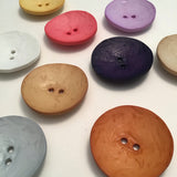 ROUND CONCAVE BUTTONS (60MM) - Dill buttons