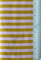 ALL STARS (TENT STRIPE-069-MARIGOLD) - fabric price per 1/4 meter