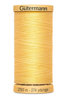 GUTERMANN 250m - 1600  -100% Mercerized Cotton (yellow)