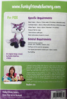 FIFI FOX - soft toy pattern