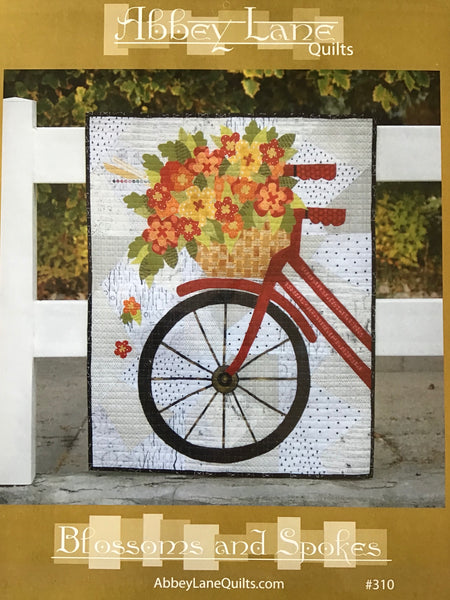 Copy of Blossoms & SPOKES #310 - quilt collage pattern
