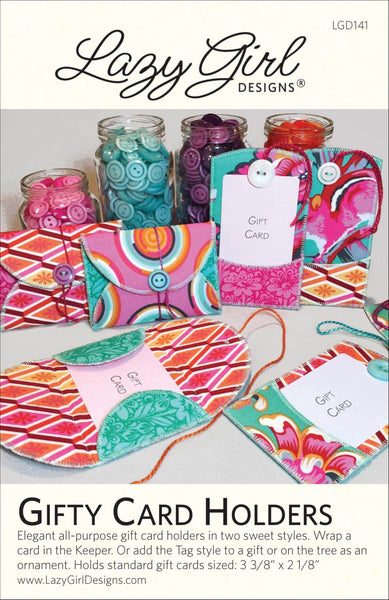 GIFTY CARD HOLDERS - card holder pattern