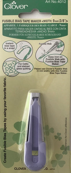 CLOVER BIAS TAPE MAKER - 9mm 3/8”