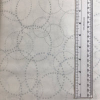 MODERN BACKGROUND ESSENTIALS (1584-11-SILVER/WHITE) - fabric price per 1/4 meter