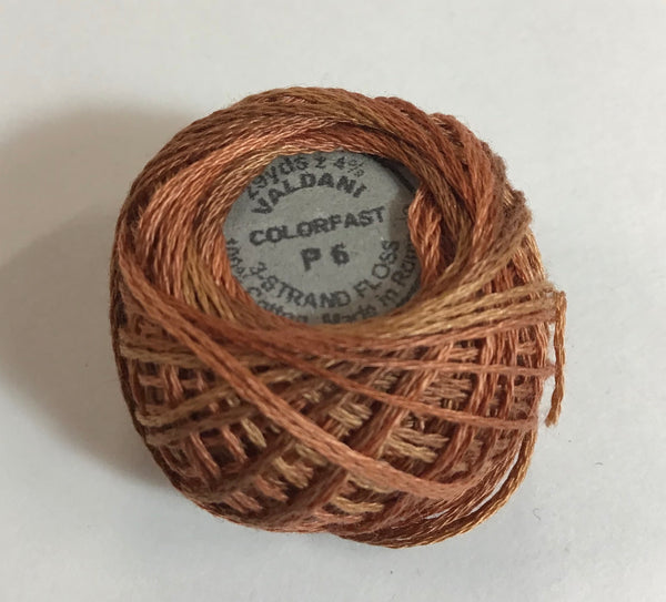 VALDANI (P-6) 29yds - 3 Strand Cotton Thread