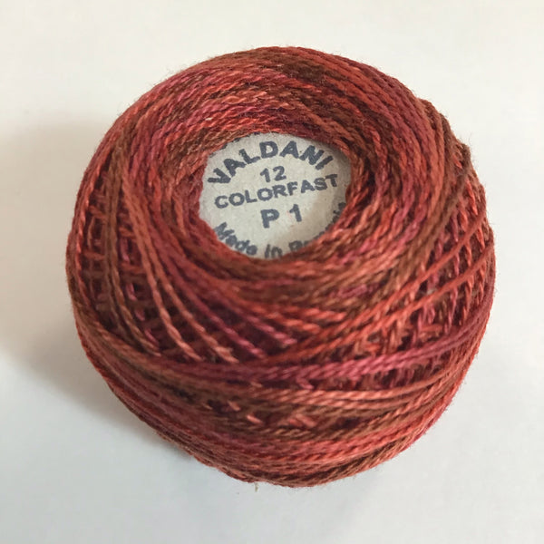 VALDANI (P-1) 100M - pearl cotton thread Size 12