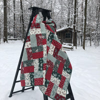 JUNIPER BRICKS - lap quilt kit