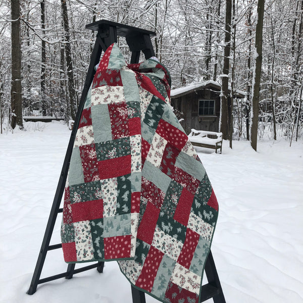 JUNIPER BRICKS - lap quilt kit