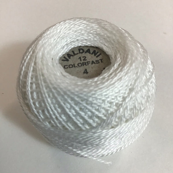 VALDANI (4) 100M - pearl cotton thread Size 12
