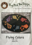 FLYING COLORS - wool appliqué pattern