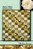 BOLERO - postcard quilt pattern
