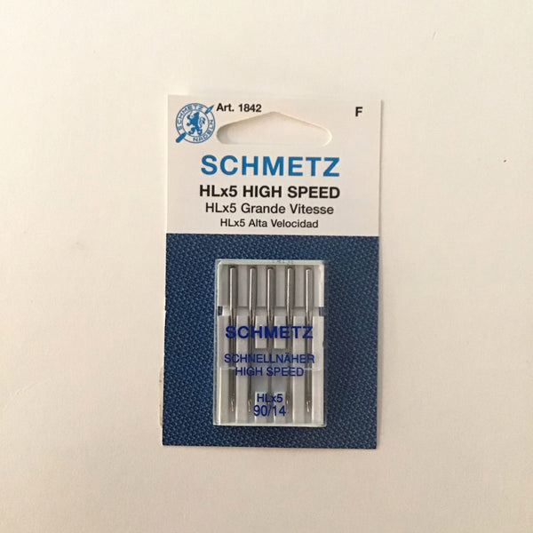 SCHMETZ HIGH SPEED MACHINE  NEEDLES - 90/14