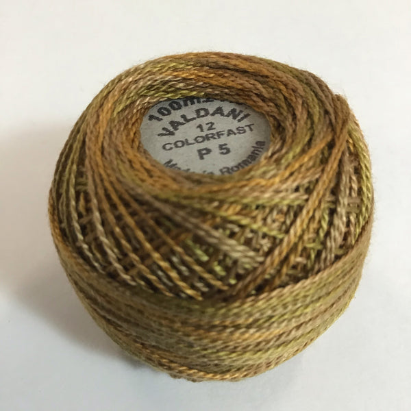 VALDANI (P-5) 100M - pearl cotton thread Size 12