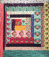 ALICE IN WONDERLAND - lap quilt kit