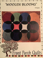 WOOLEN BLOOMS - wool appliqué pattern