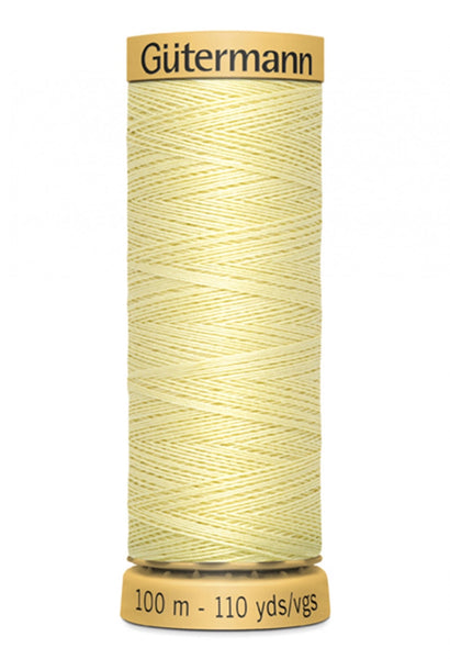 GUTERMANN 100m - 1370  -100% Mercerized Cotton (pale yellow)