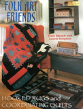 FOLK ART FRIENDS - rug hooking book