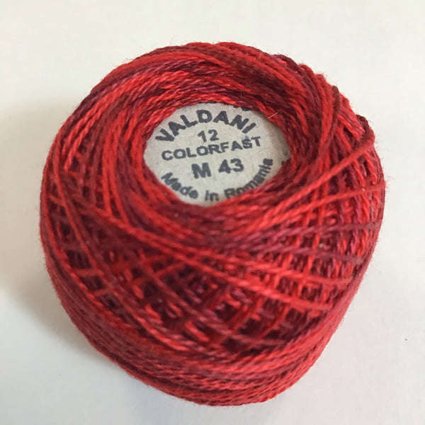 VALDANI (M-43) 100M - pearl cotton thread Size 12