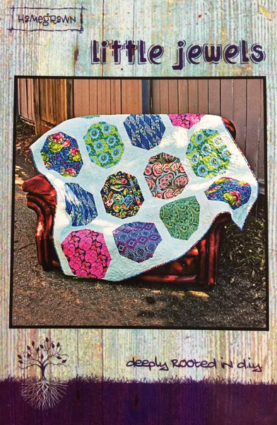 LITTLE JEWELS - postcard quilt pattern
