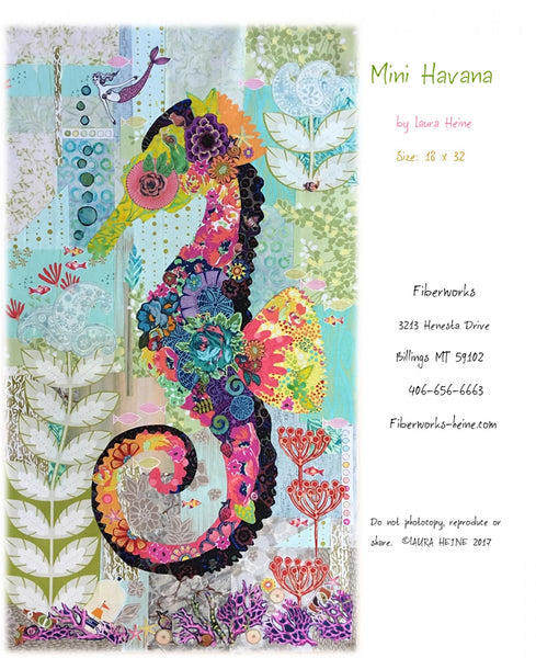 MINI HAVANA - fabric collage pattern
