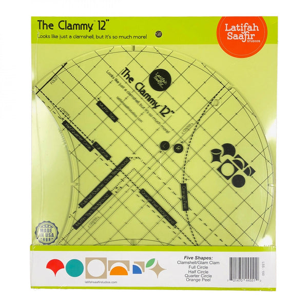 THE CLAMMY 12” - template