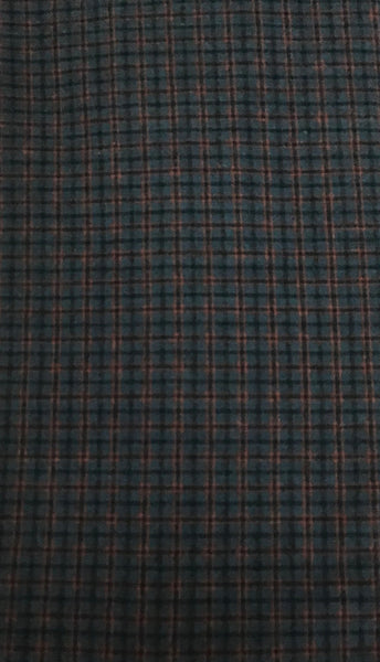 YARN DYED BRUSHED COTTON (7610Y-77) - fabric price per 1/4 meter