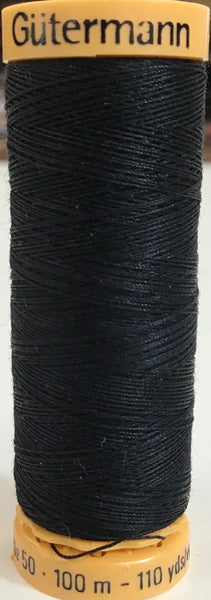 GUTERMANN 100m - 1001 -100% Mercerized Cotton  (black)