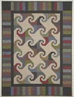 SPINNING SNAILS / HAPPY TRAILS - quilt pattern