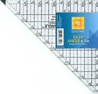 EASY ANGLE TRIANGLE RULER - 6.5”