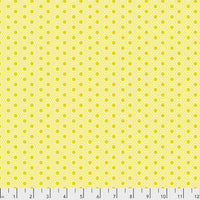 TULA PINK TRUE COLORS HEXY SUNSHINE (PWTP150.SUNSHINE) - fabric price per 1/4 meter
