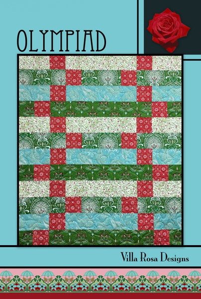OLYMPIAD - postcard quilt pattern