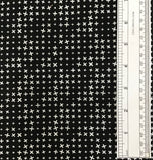 EXES (BLACK) - fabric price per 1/4 meter