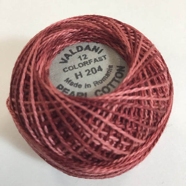 VALDANI (H-204) 100M - pearl cotton thread Size 12