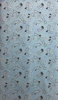 HIDDEN FOXES (DH8574-BREE-D) - fabric price per 1/4 meter