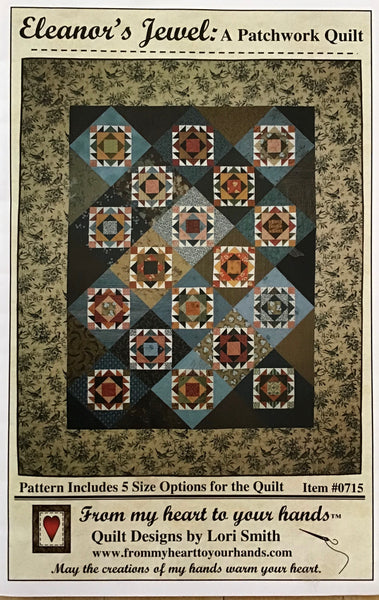 ELEANOR’S JEWEL - a patchwork quilt pattern