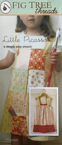 LITTLE PICASSO - play smock pattern