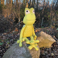 STUFFED FROG TOY - sample