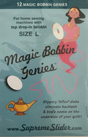 MAGIC BOBBIN GENIES - top drop in bobbin size large