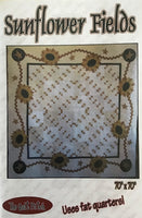 SUNFLOWER FIELDS - quilt pattern