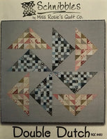 DOUBLE DUTCH - lap quilt pattern