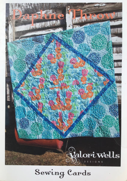 DAPHNE THROW - postcard quilt pattern