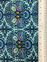 SOUL MATE (IT TAKES TWO-004-Aqua) - fabric price per 1/4 meter
