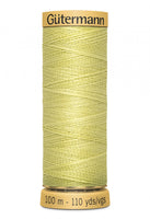 GUTERMANN 100m - 8915  -100% Mercerized Cotton (light yellow green)