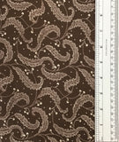 CHOCOLATE & CHERRY (Y1848-14) - fabric price per 1/4 meter